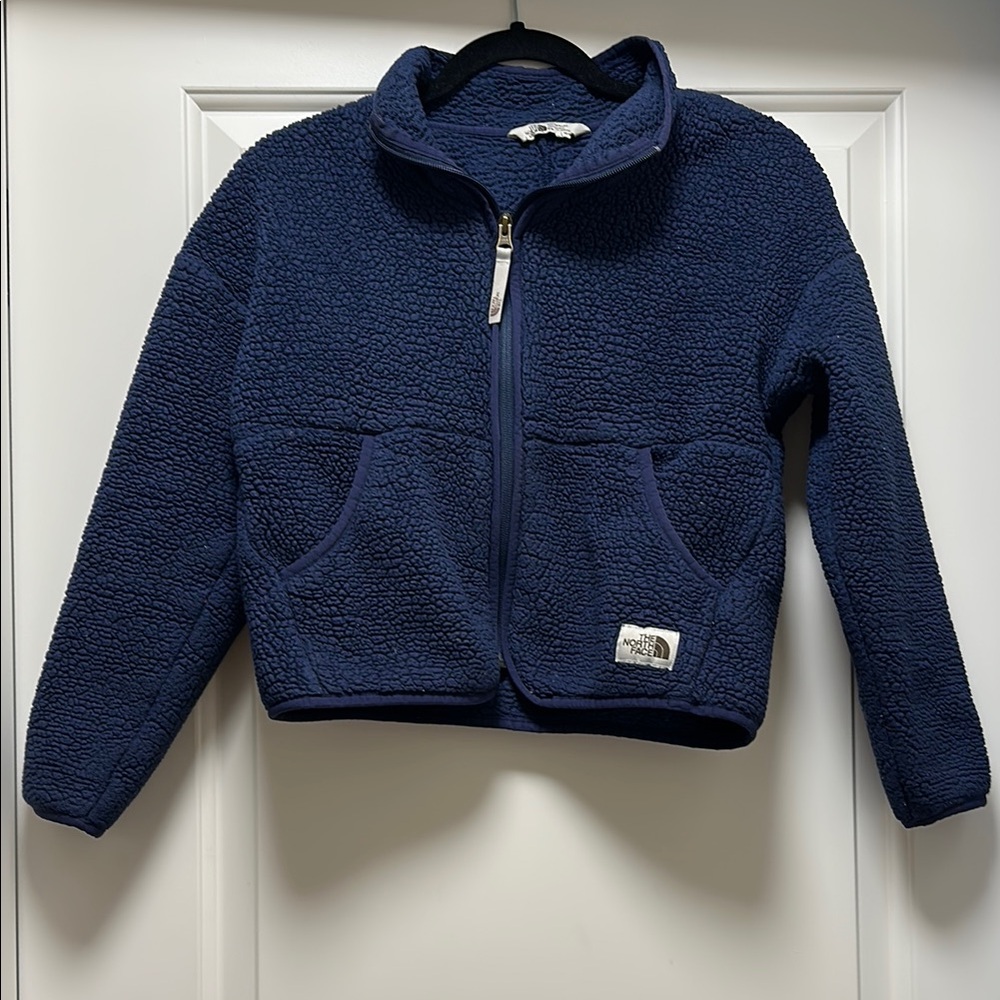 The North Face Deep Blue Sherpa Jacket